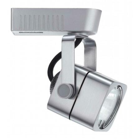 RADIANT Brushed Steel 1 Light Square Track Head RA205184